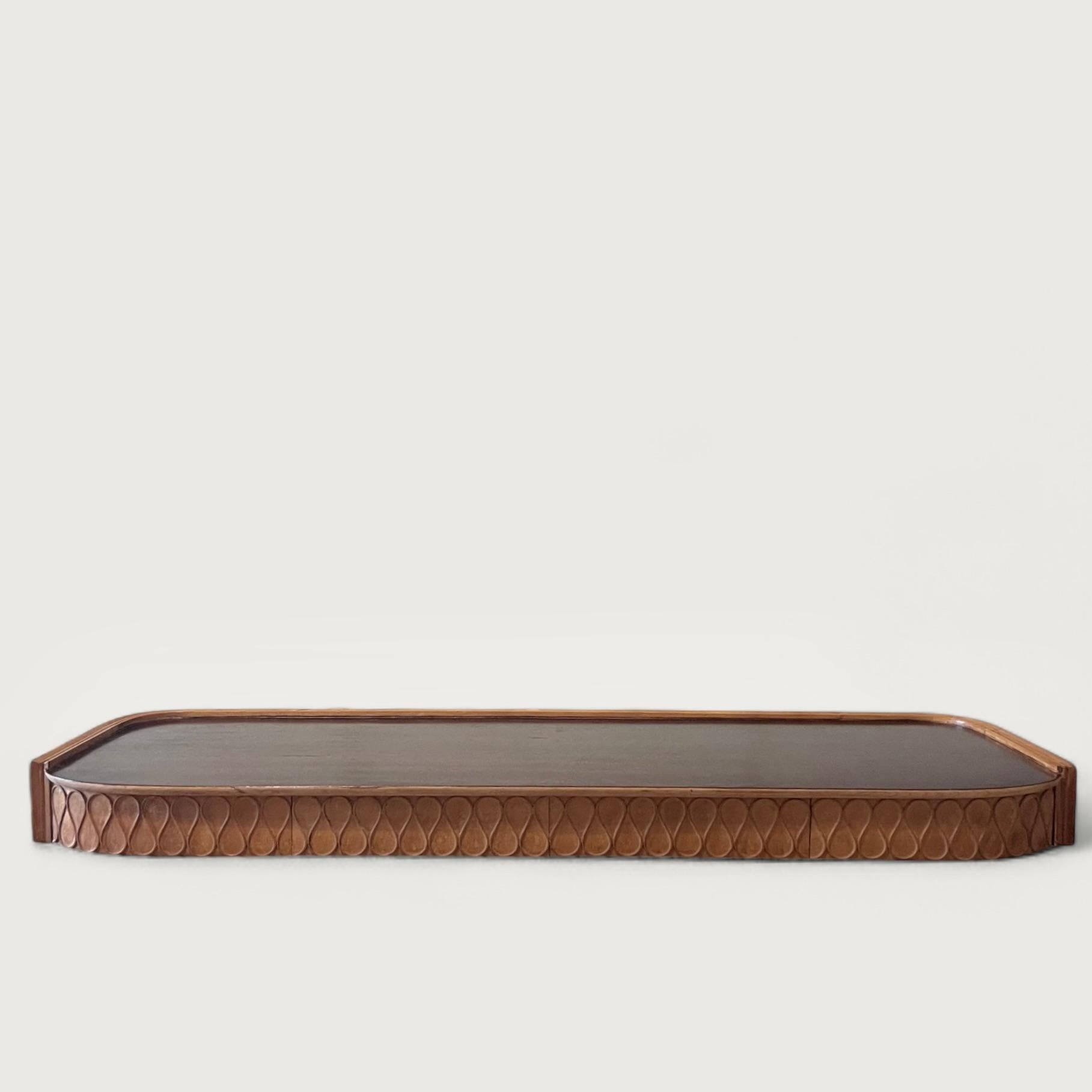 Consola flotante Paolo Buffa circa 1945 en venta 1
