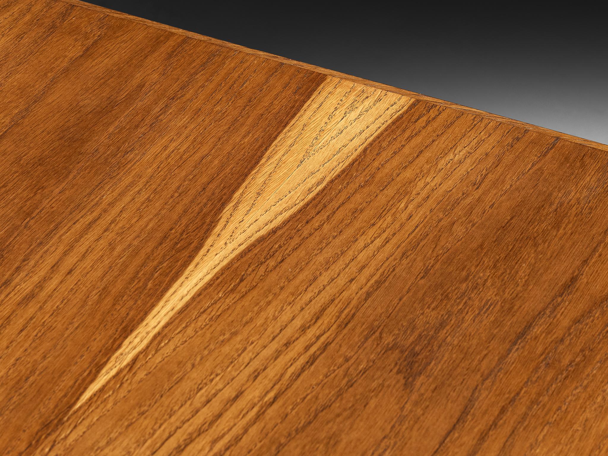 Paolo Buffa for Esposizione Permanente mobili Cantù Dining Table in Oak For Sale 1