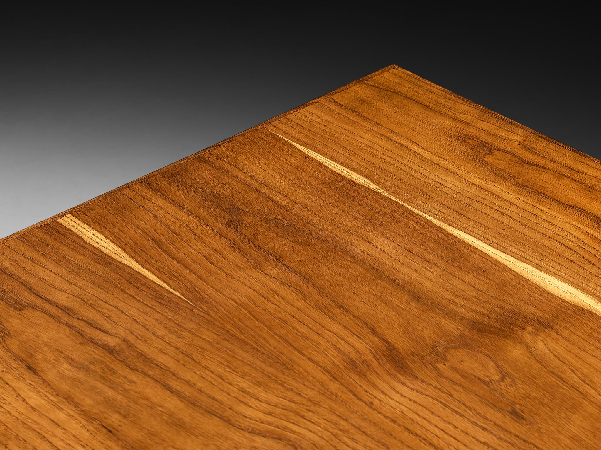 Paolo Buffa for Esposizione Permanente mobili Cantù Dining Table in Oak For Sale 3