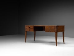 Paolo Buffa for Galdino Maspero Writing Desk in Walnut