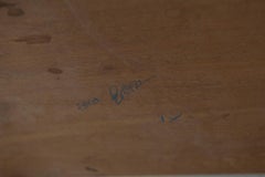 Paolo Buffa Hanging Console in Wood, Signed