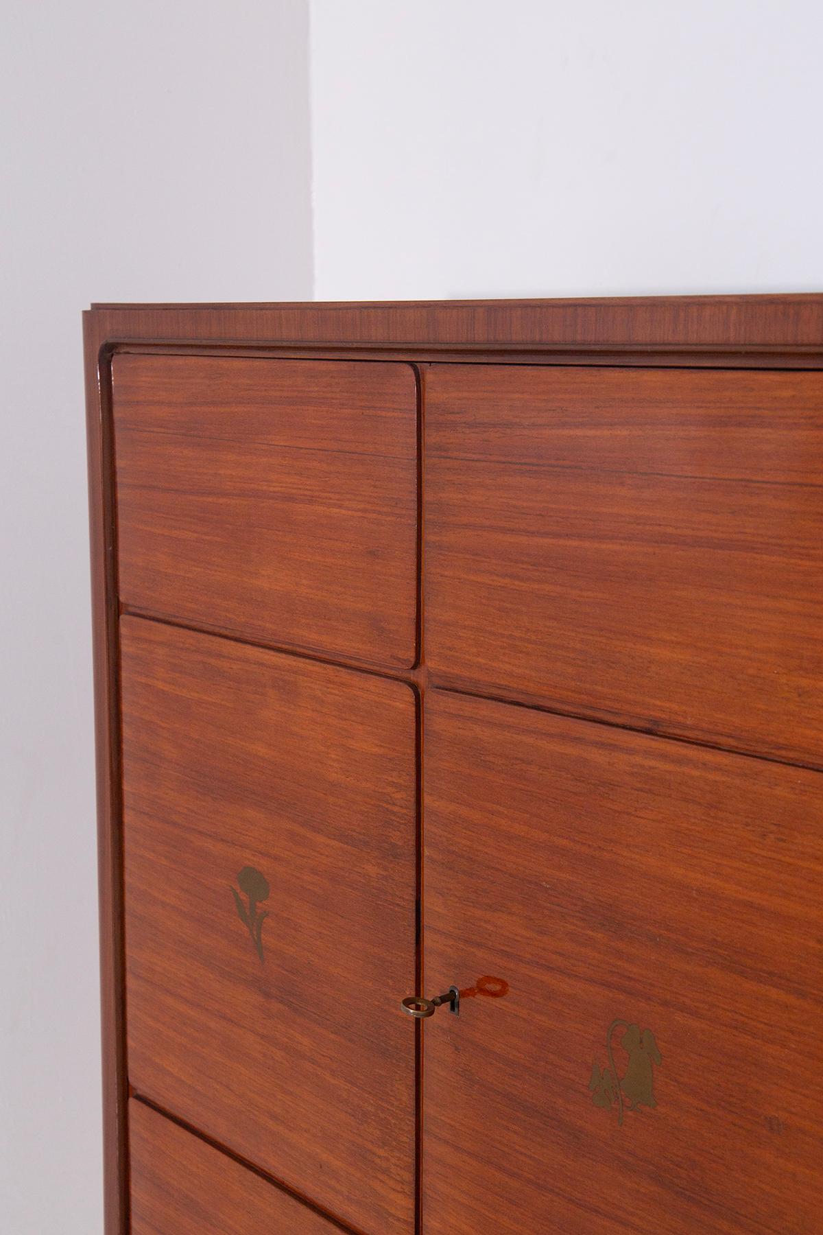 Paolo Buffa high sideboard on execution Serafino Arrighi in vendita 5