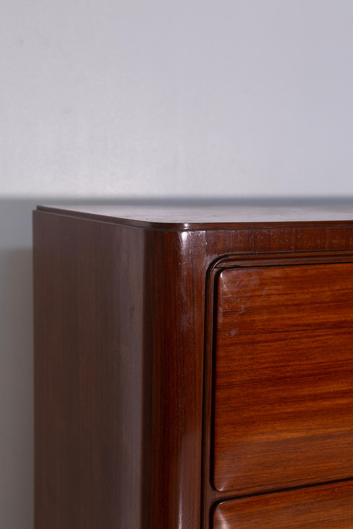 Mid-20th Century Paolo Buffa high sideboard on execution Serafino Arrighi in vendita