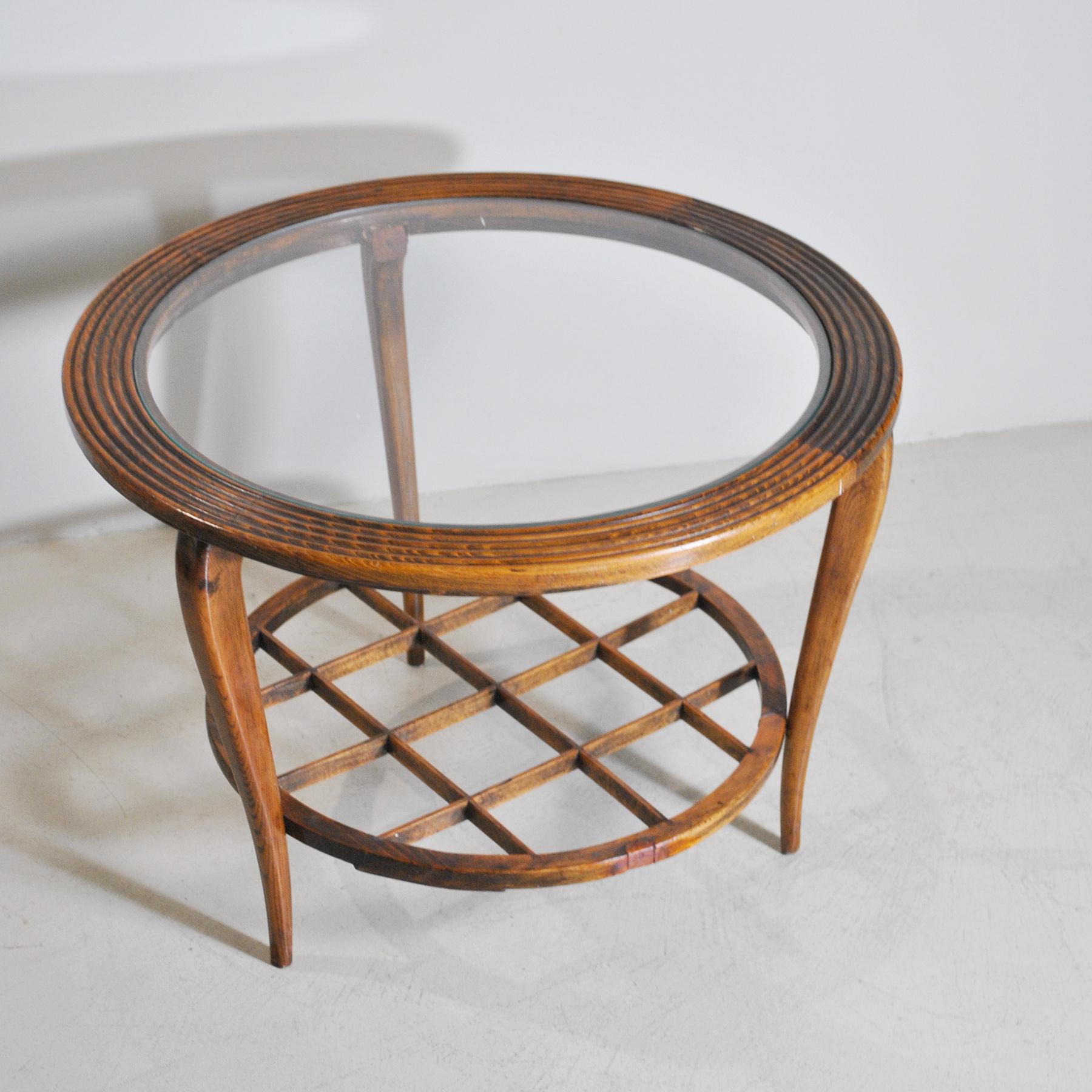 Italian Paolo Buffa in the Style Coffee Table from the Fifties