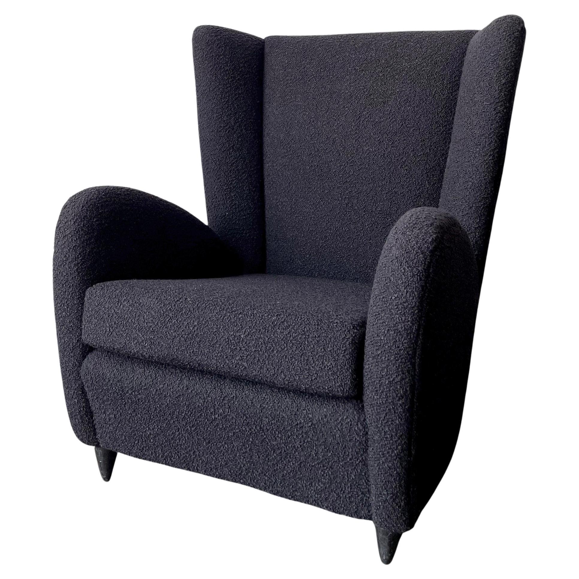 Paolo Buffa Italian Mid Century Lounge Chair For Sale