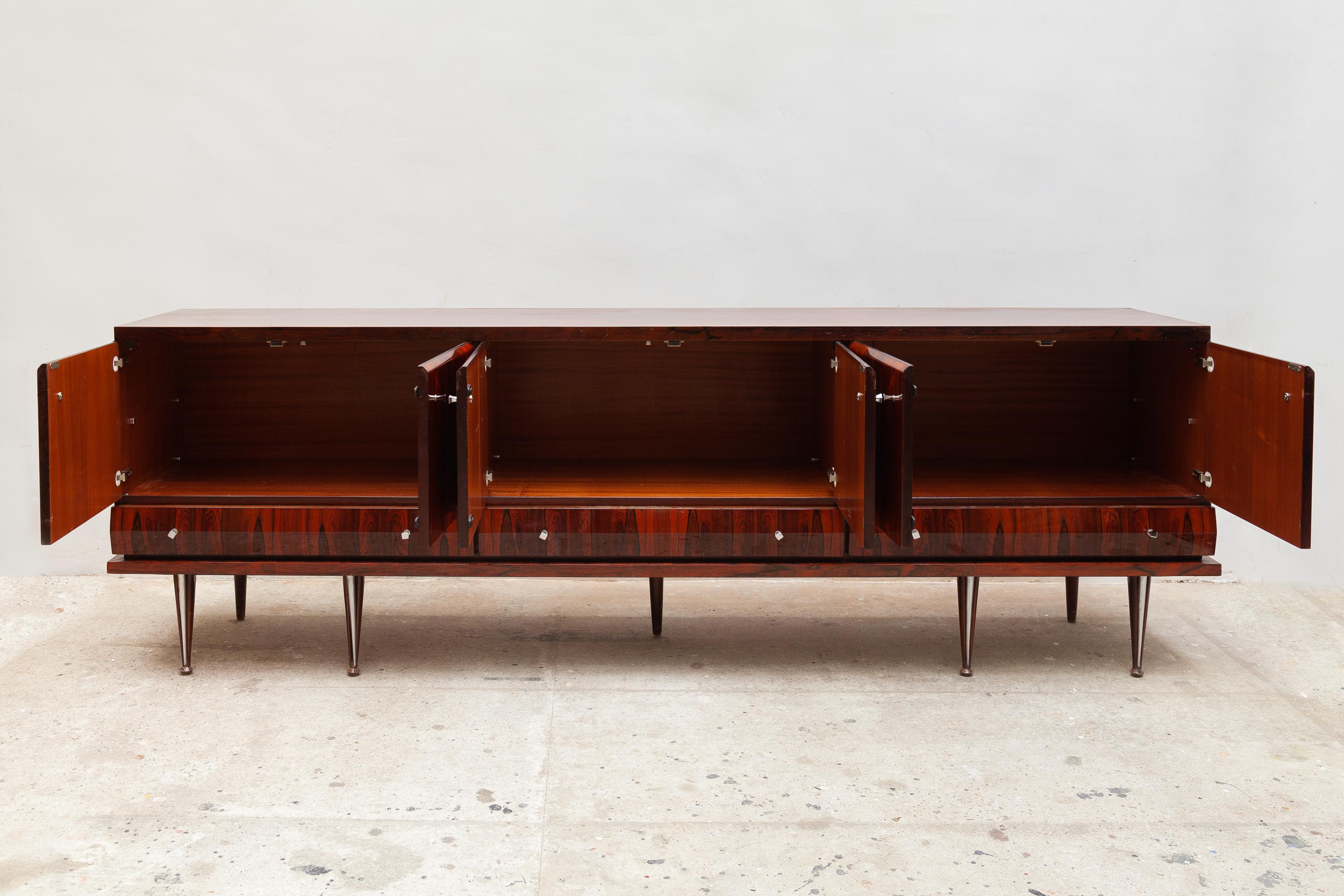 Mid-Century Modern Large Impressive Sideboard, Italy, 1960s