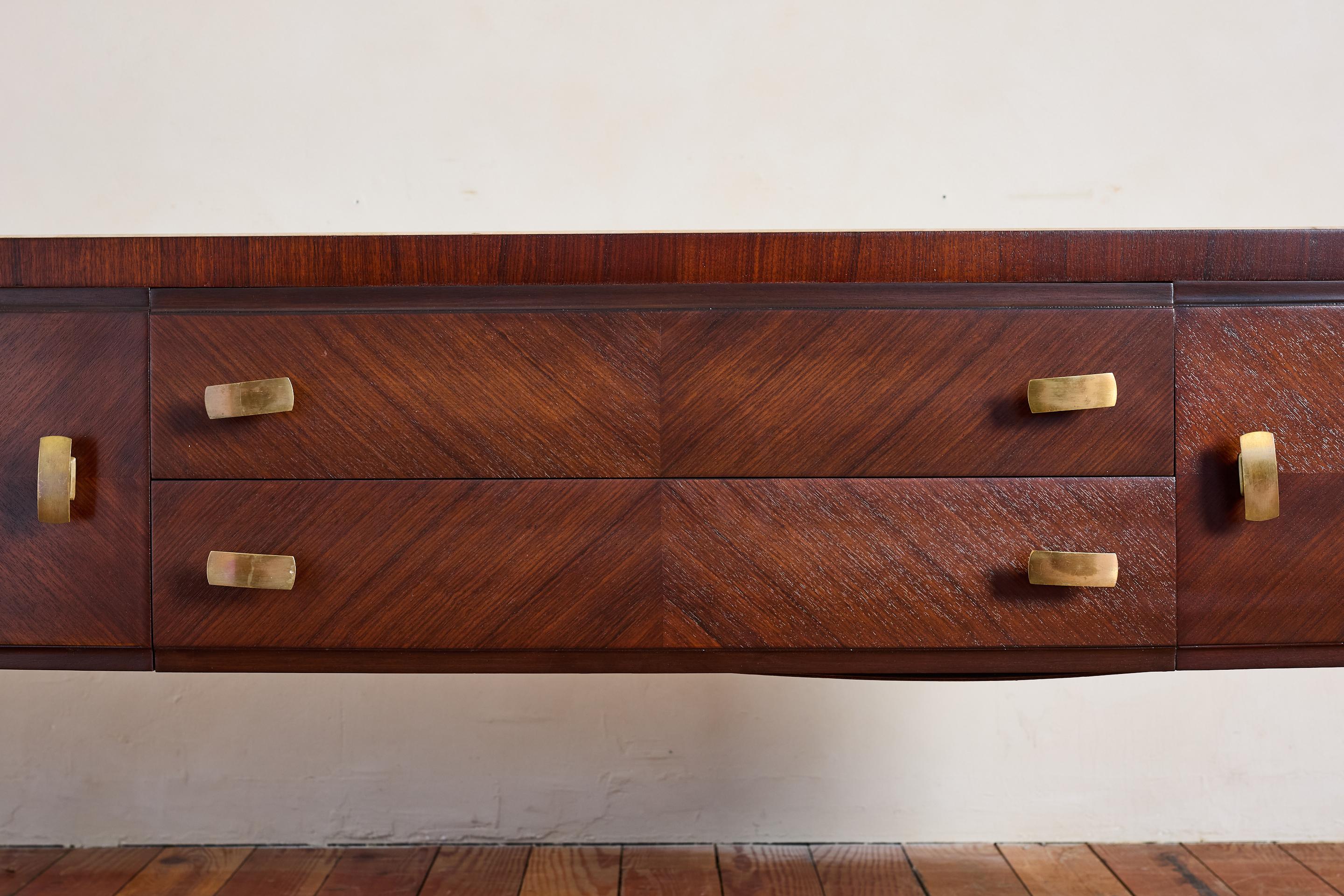 Credenza in marmo Paolo Buffa in vendita 3