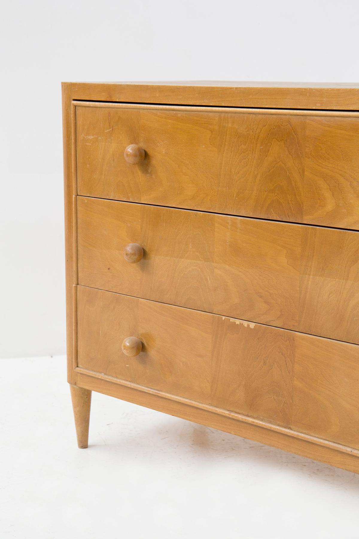 Mid-20th Century Paolo Buffa Mid-Century Chest of Drawers in Wood