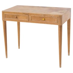 Paolo Buffa Mid-Century Wooden Desk with Drawers