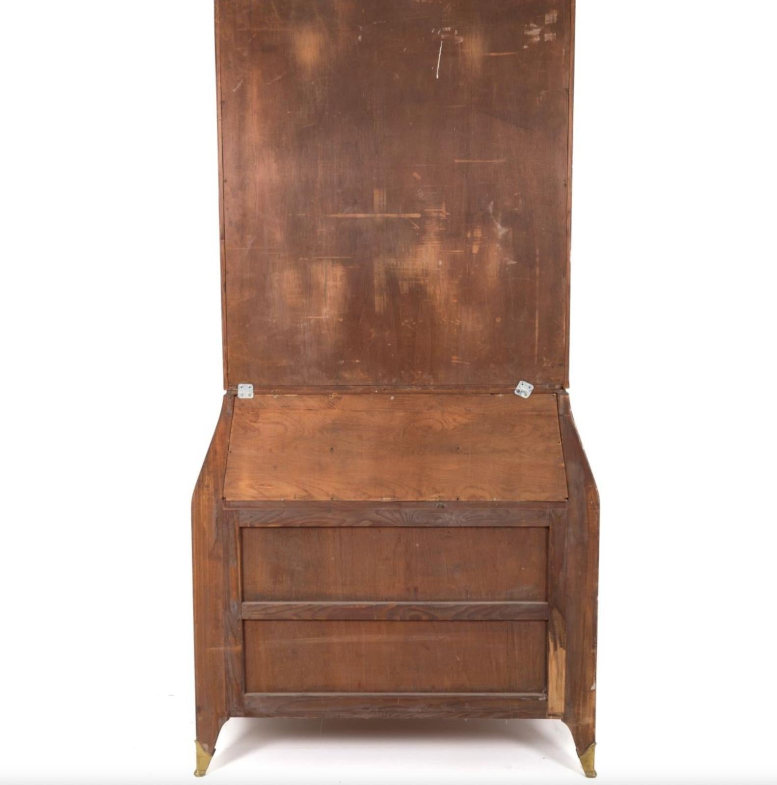 20th Century Paolo Buffa (Milan 1903/1970) Italian Double Chest of Drawers Cabinet Published For Sale
