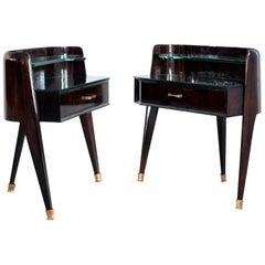 Nighstands in the style of Paolo Buffa, possibly made by Dassi, circa 1955