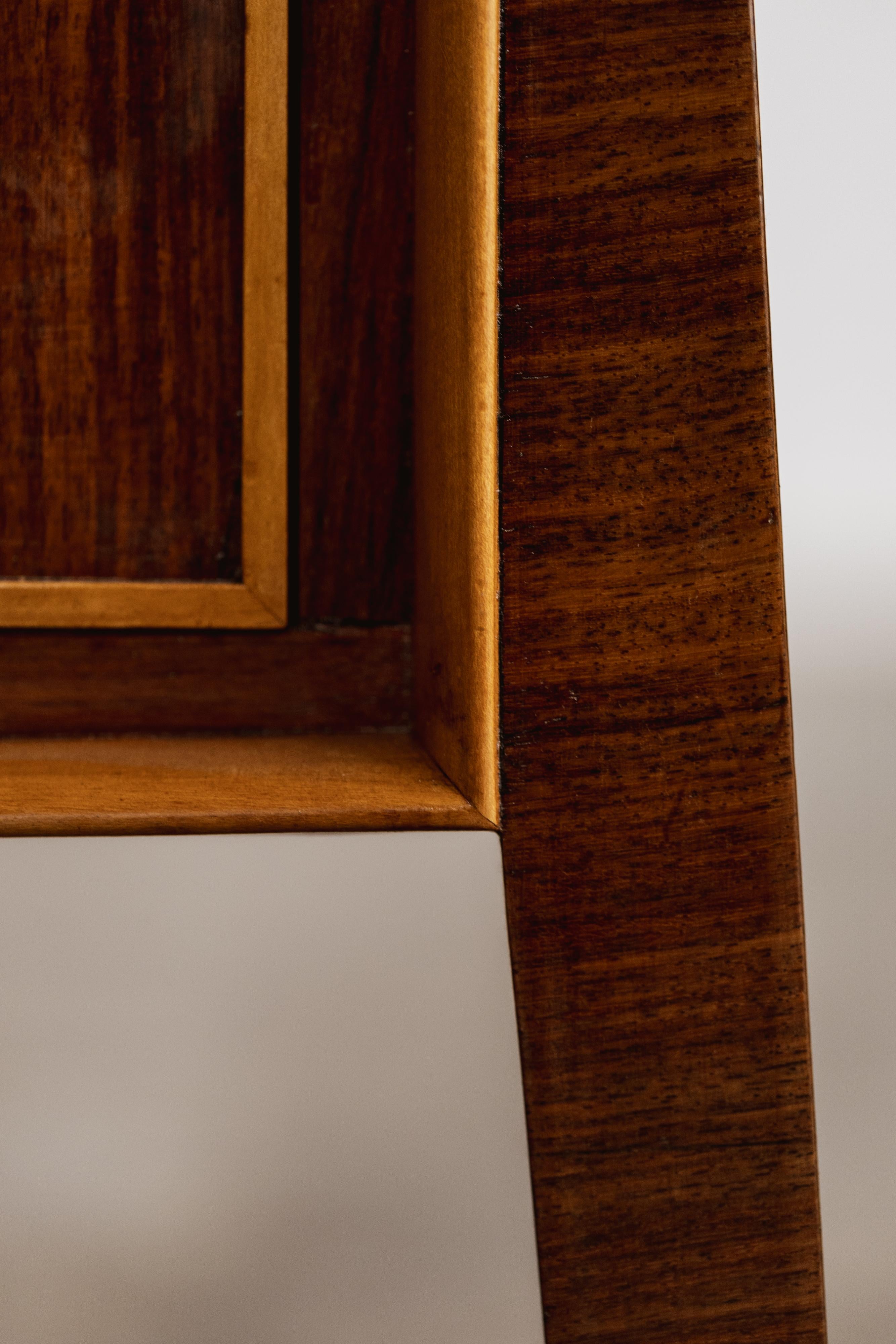 Mahogany Paolo Buffa Nightstands for La Permanente Mobili Cantù, 1950s, Set of 2
