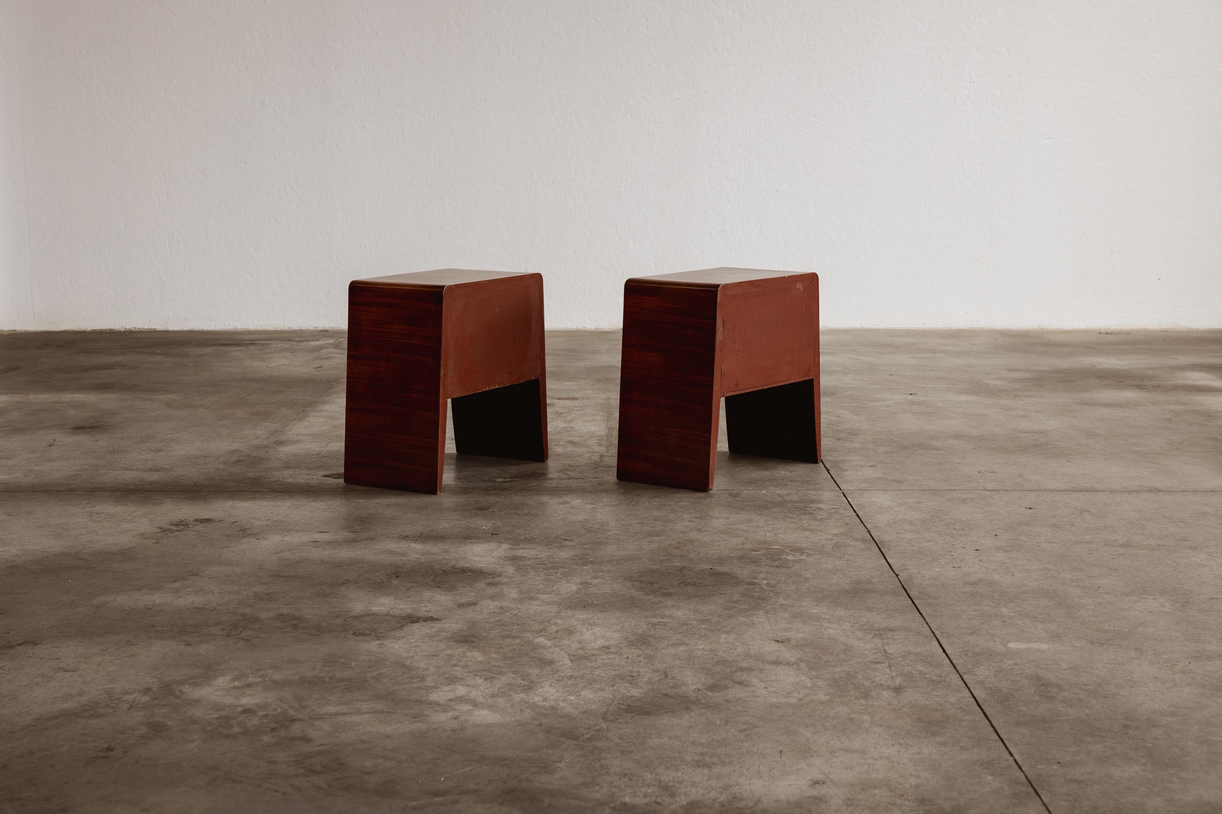 Paolo Buffa Nightstands for La Permanente Mobili Cantù, 1950s, Set of 2 1