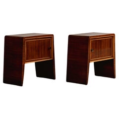 Paolo Buffa Nightstands for La Permanente Mobili Cantù, 1950s, Set of 2