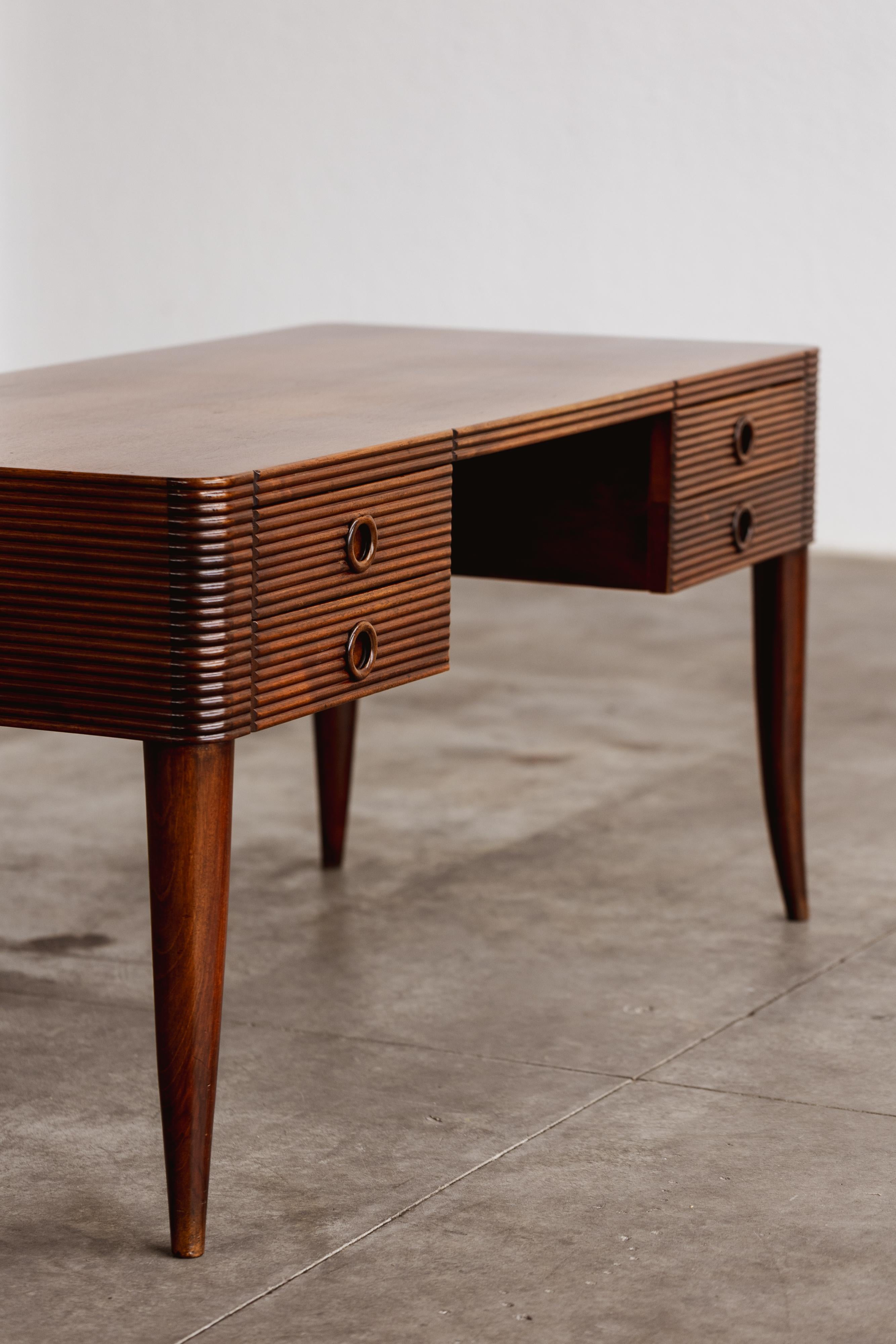 Mid-Century Modern Paolo Buffa Office Desk for Galdino Maspero, 1940s