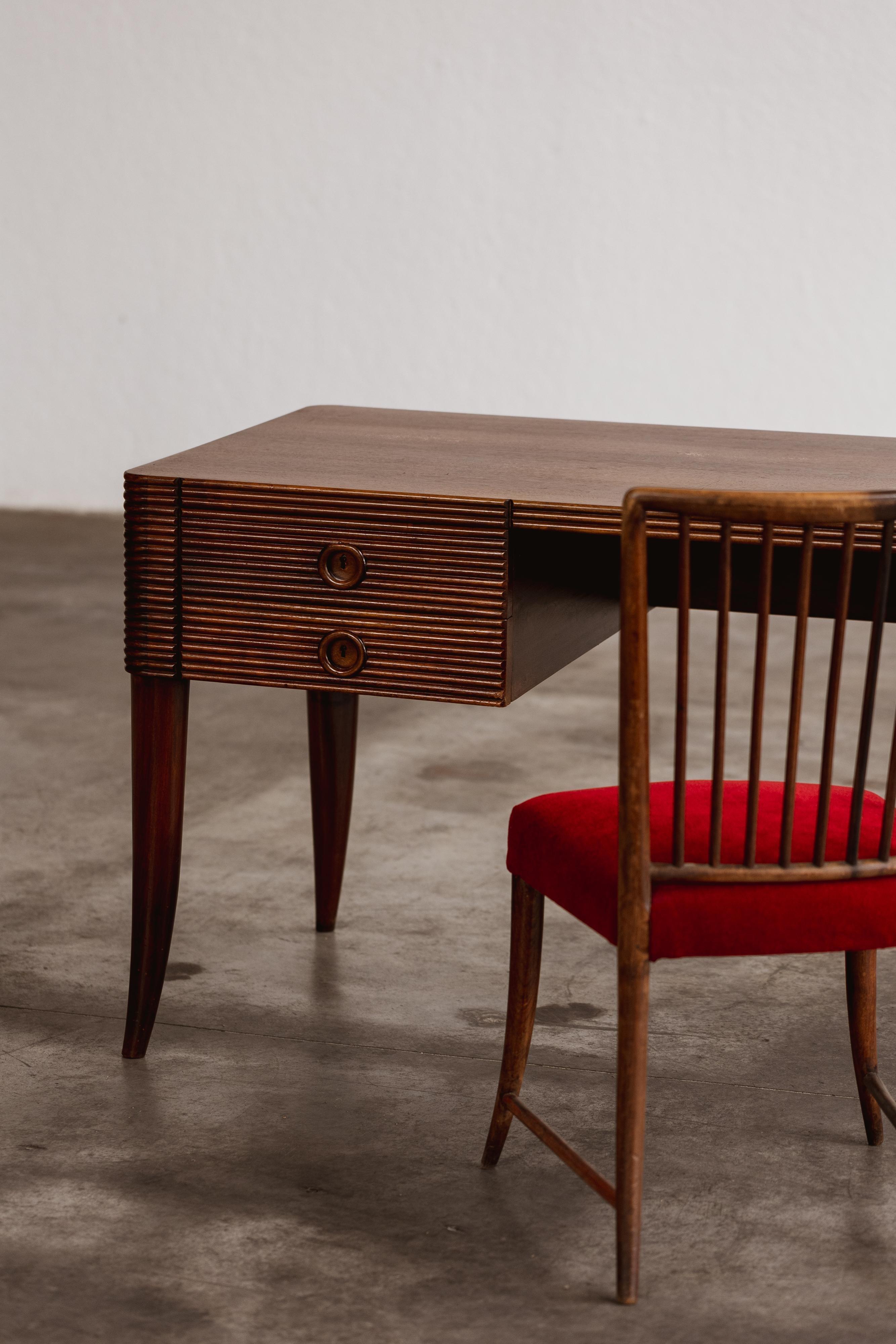 Paolo Buffa Office Desk for Galdino Maspero, 1940s 1