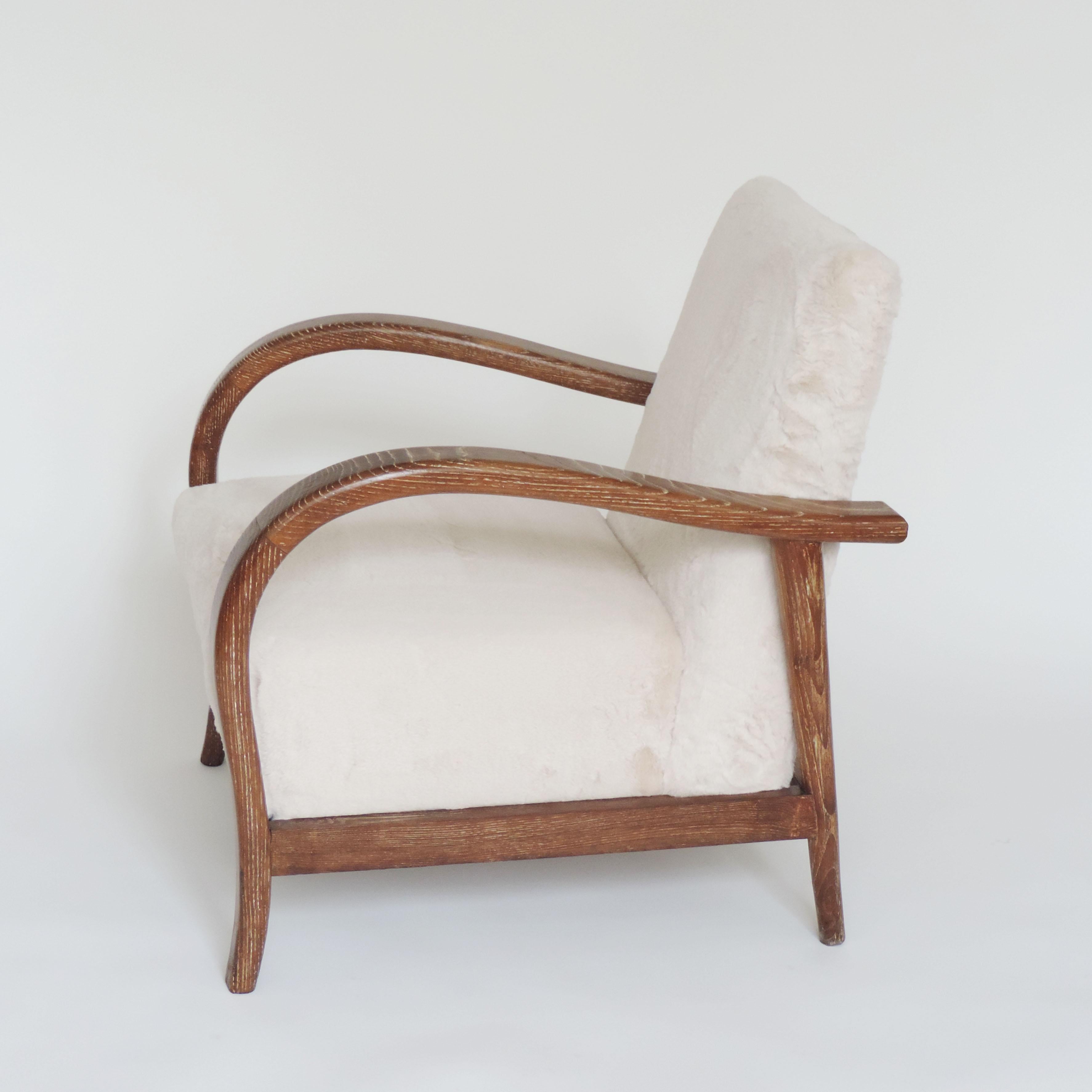 Mid-Century Modern Paolo Buffa Pair of 1940s Armchairs