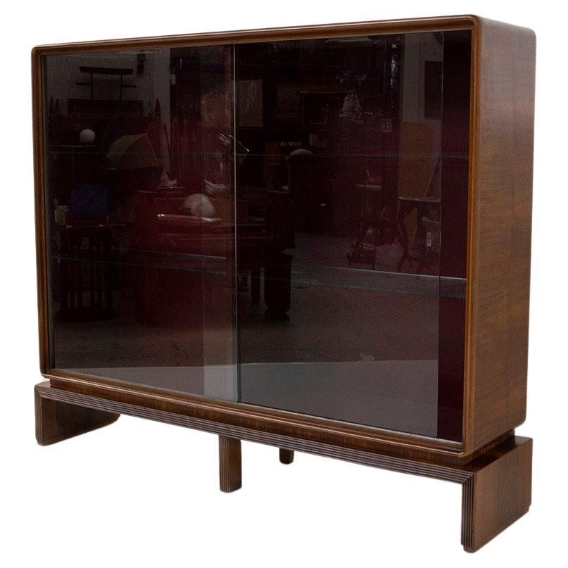 Paolo Buffa Rare Bookcase Unit with Shelves for Arrighi