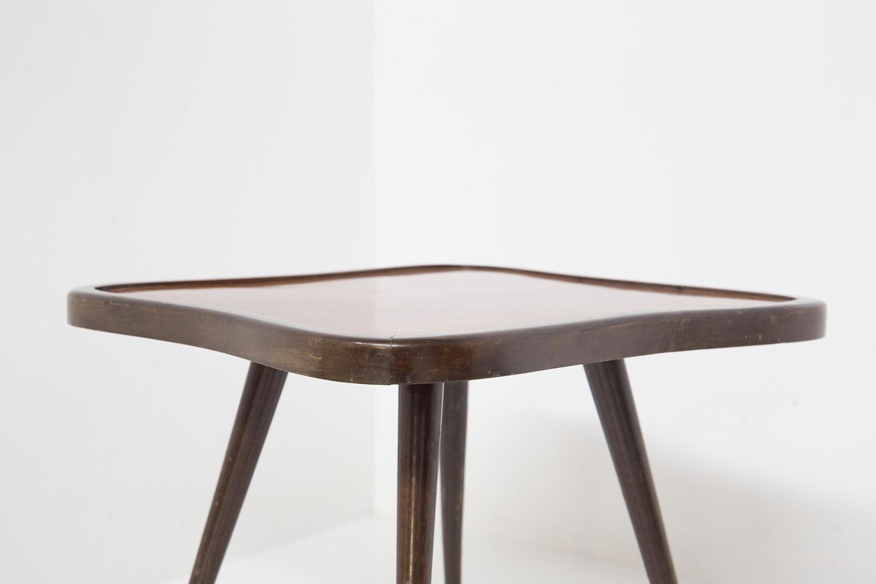 Paolo Buffa RARE Coffee Table in Wood Essences 1