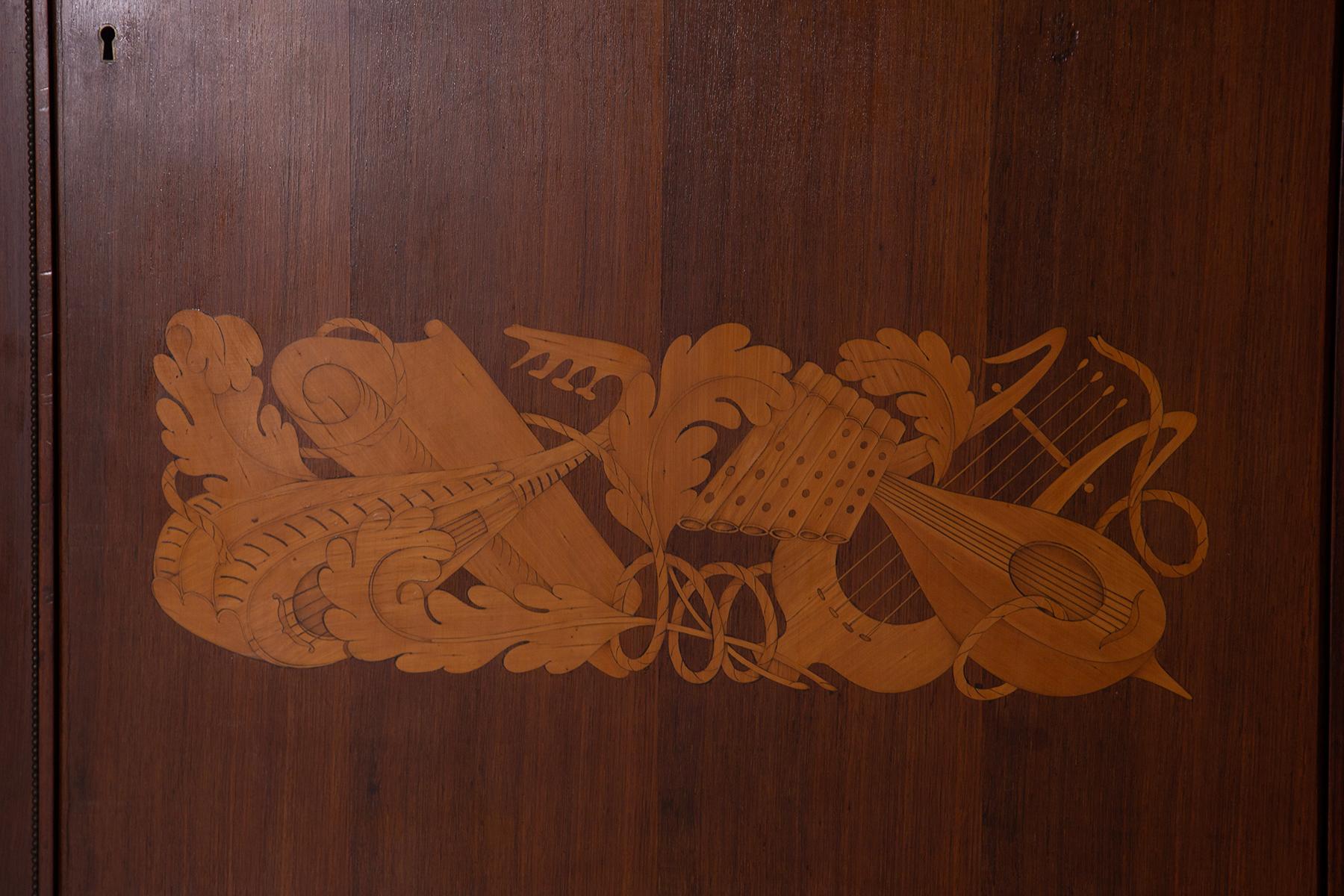 Italian Paolo Buffa Rare high Buffet for Arrighi designs Gariboldi, signed in vendita