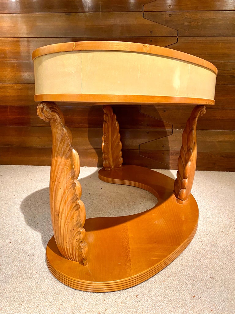 Paolo Buffa Rare Vanity Table or Console, 1940s For Sale 2