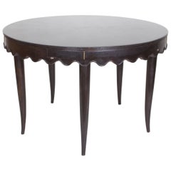 Paolo Buffa, Round Game Table, circa 1955