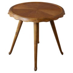 Paolo Buffa Round Side Table Early Fifties