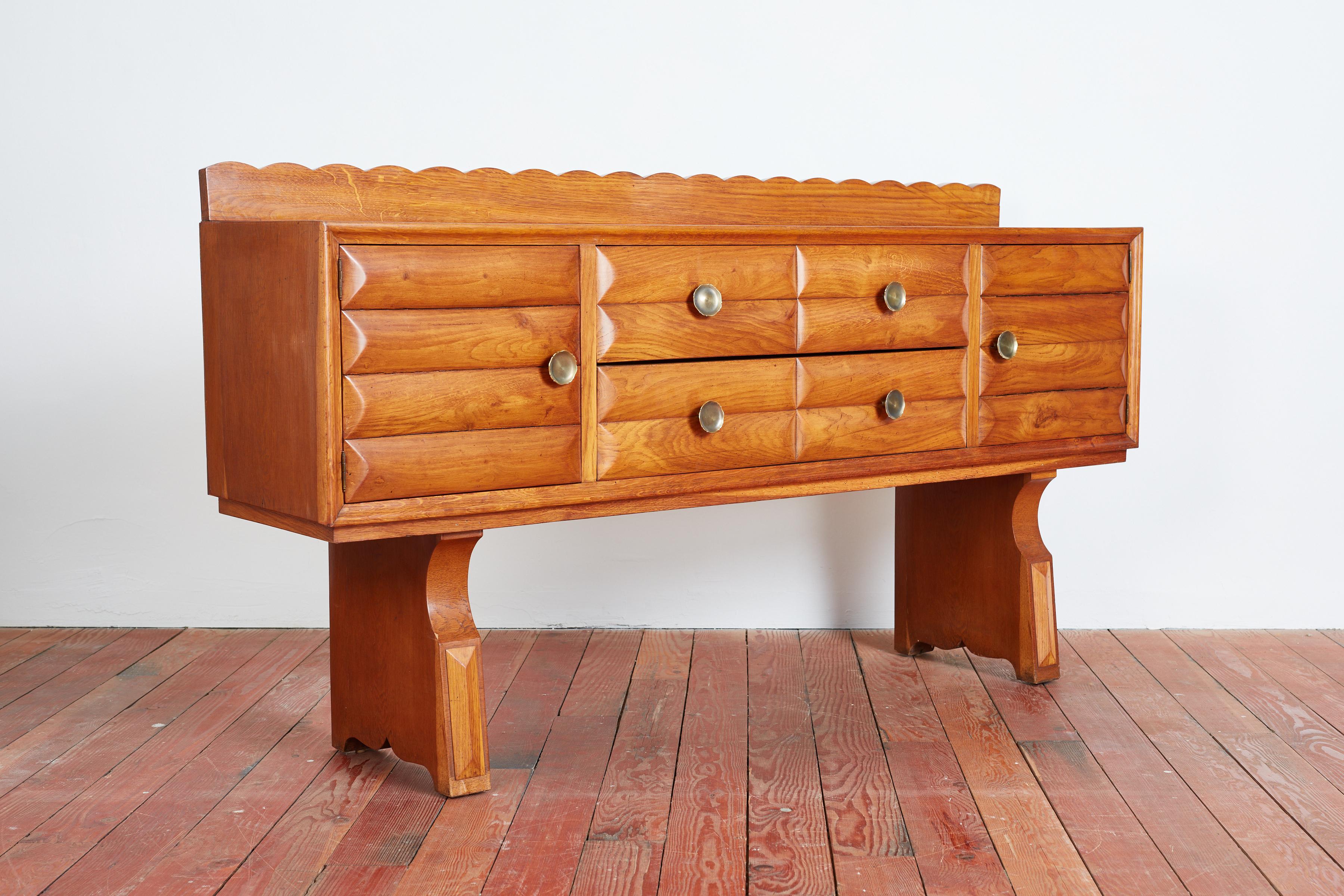 Paolo Buffa Scalloped Sideboard 6