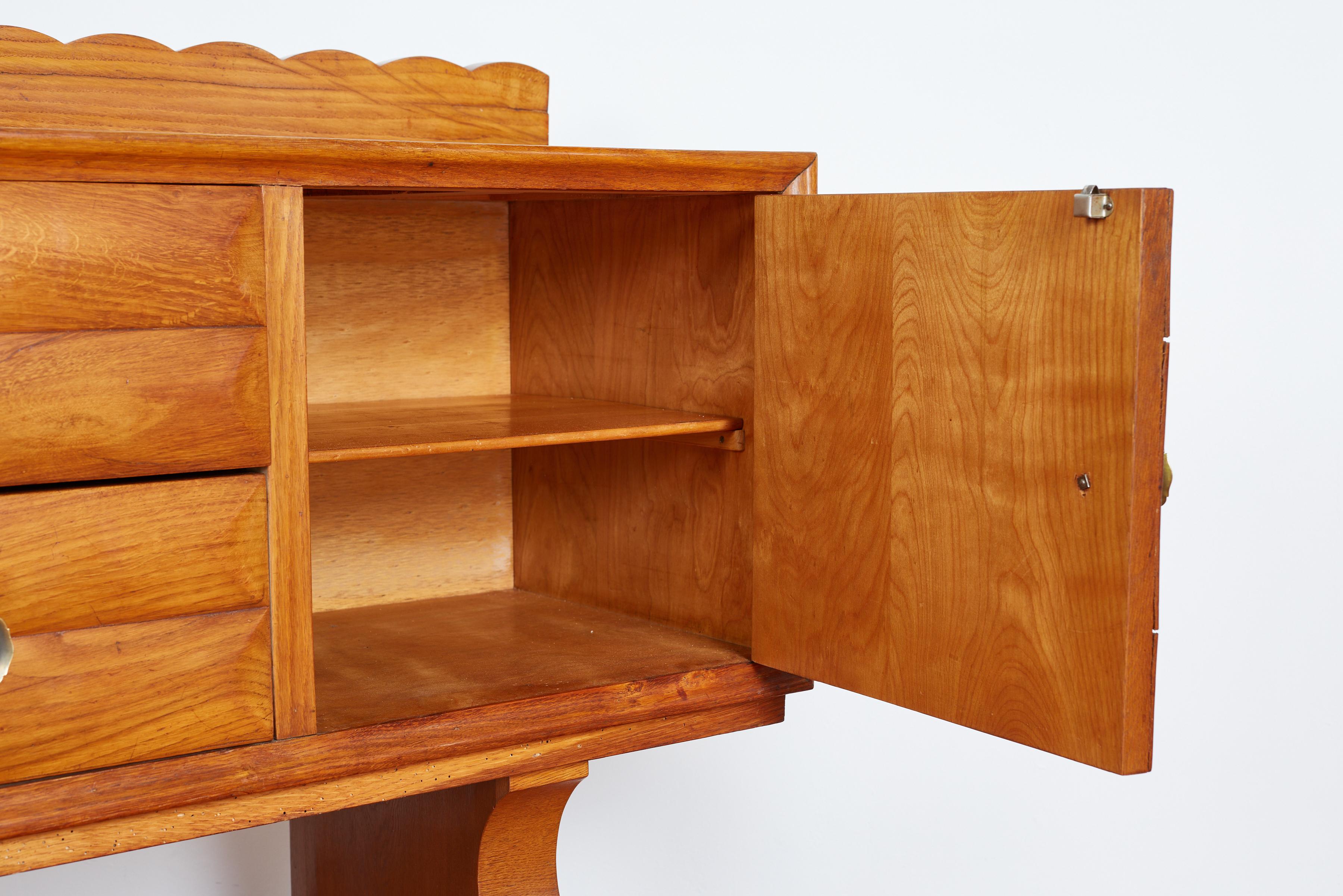 Paolo Buffa Scalloped Sideboard 10