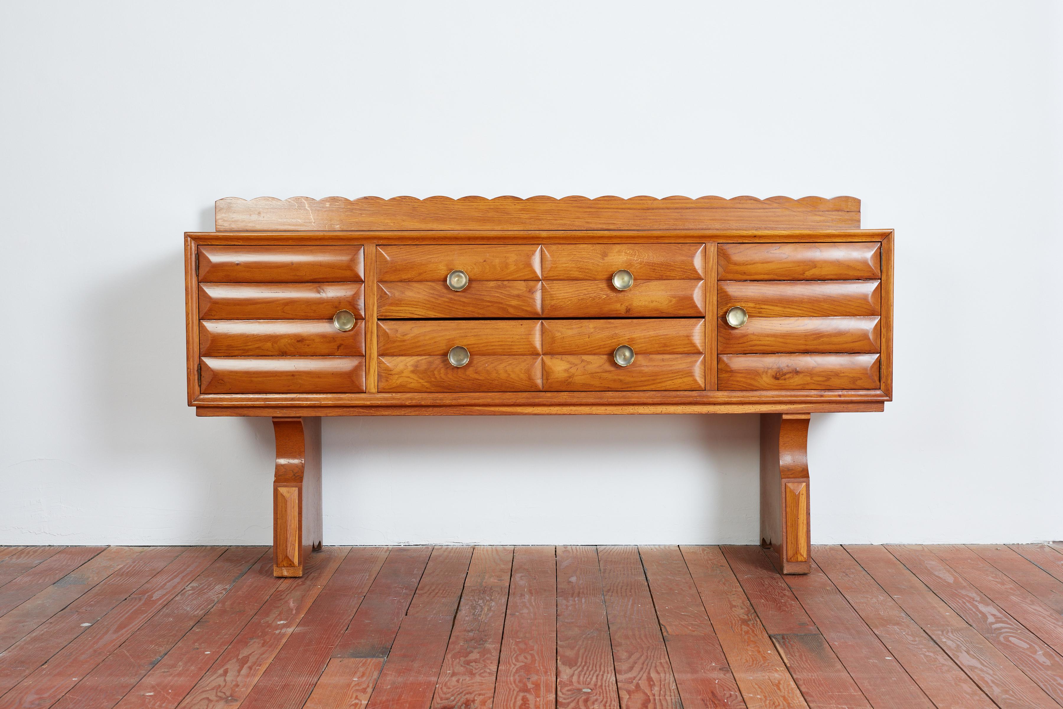 Paolo Buffa Scalloped Sideboard 12