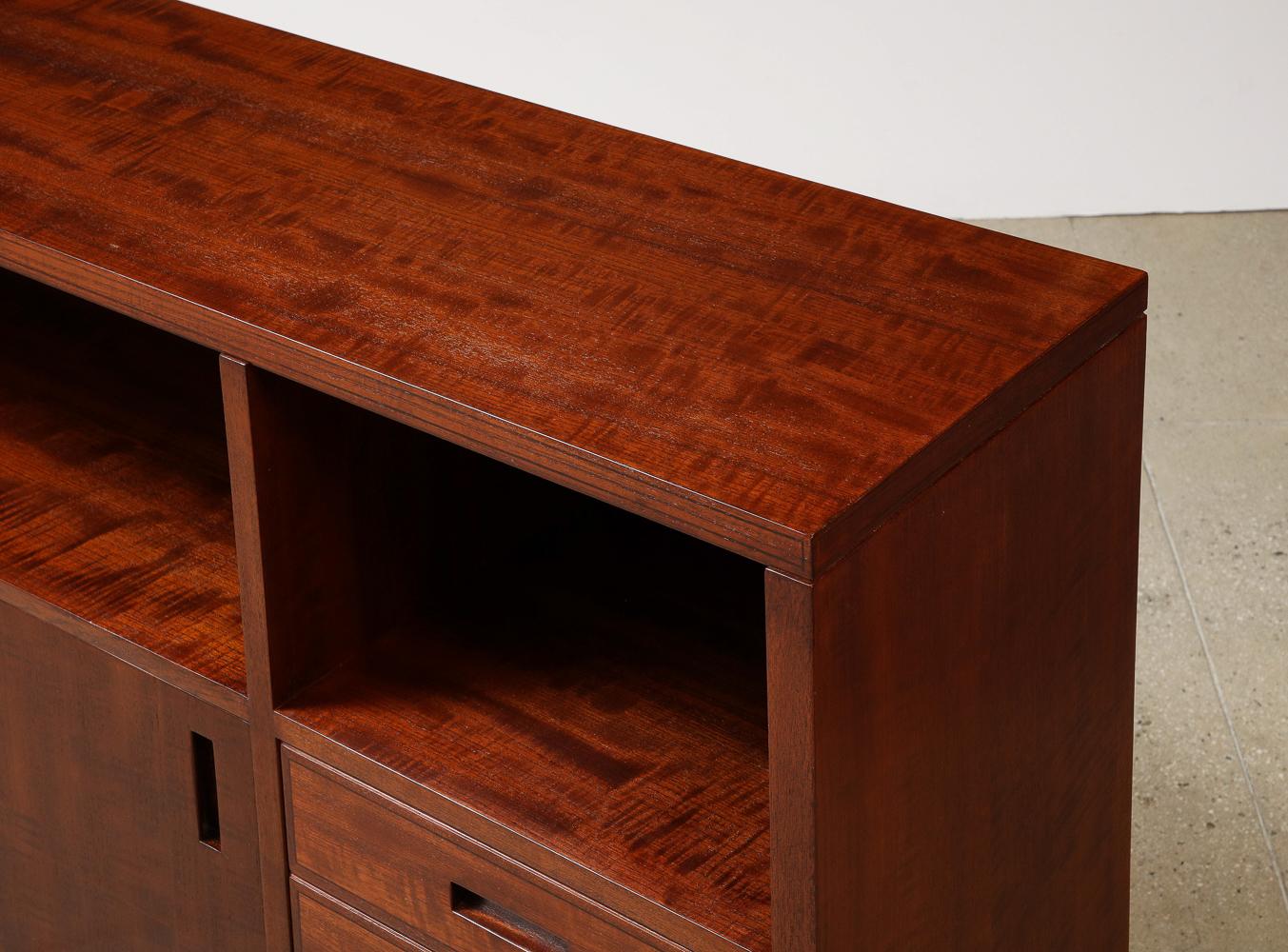 Hand-Crafted Paolo Buffa Storage Cabinet 