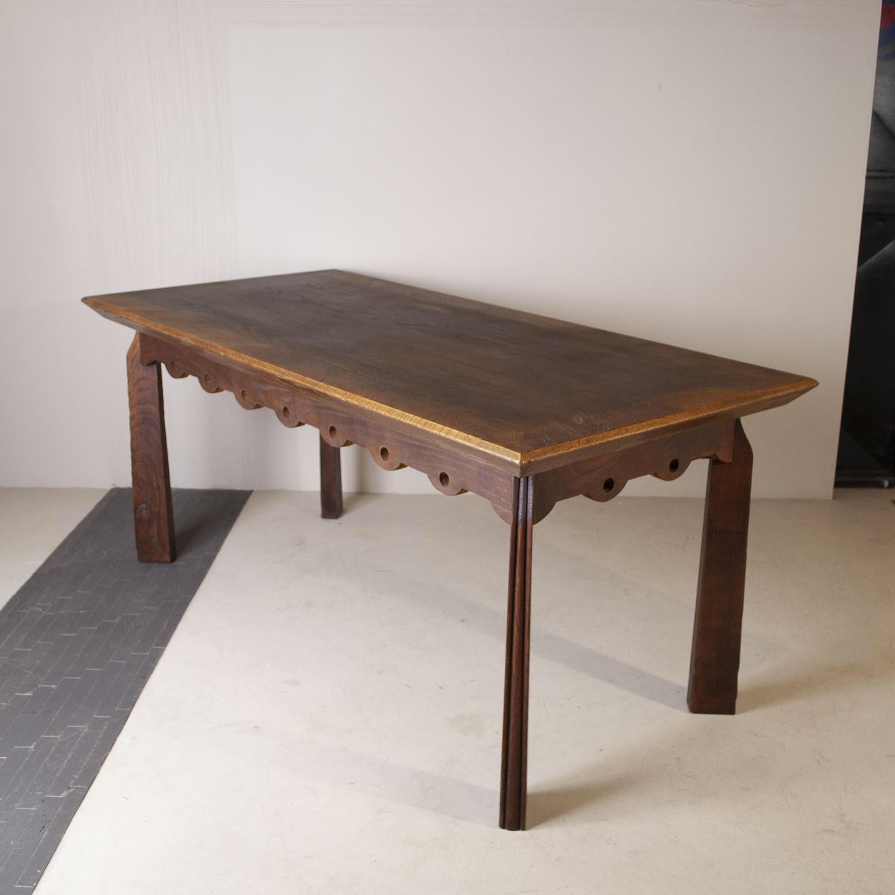 Paolo Buffa table in wood late forties 1