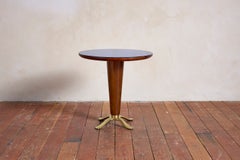 Paolo Buffa Table w/ Blue Glass