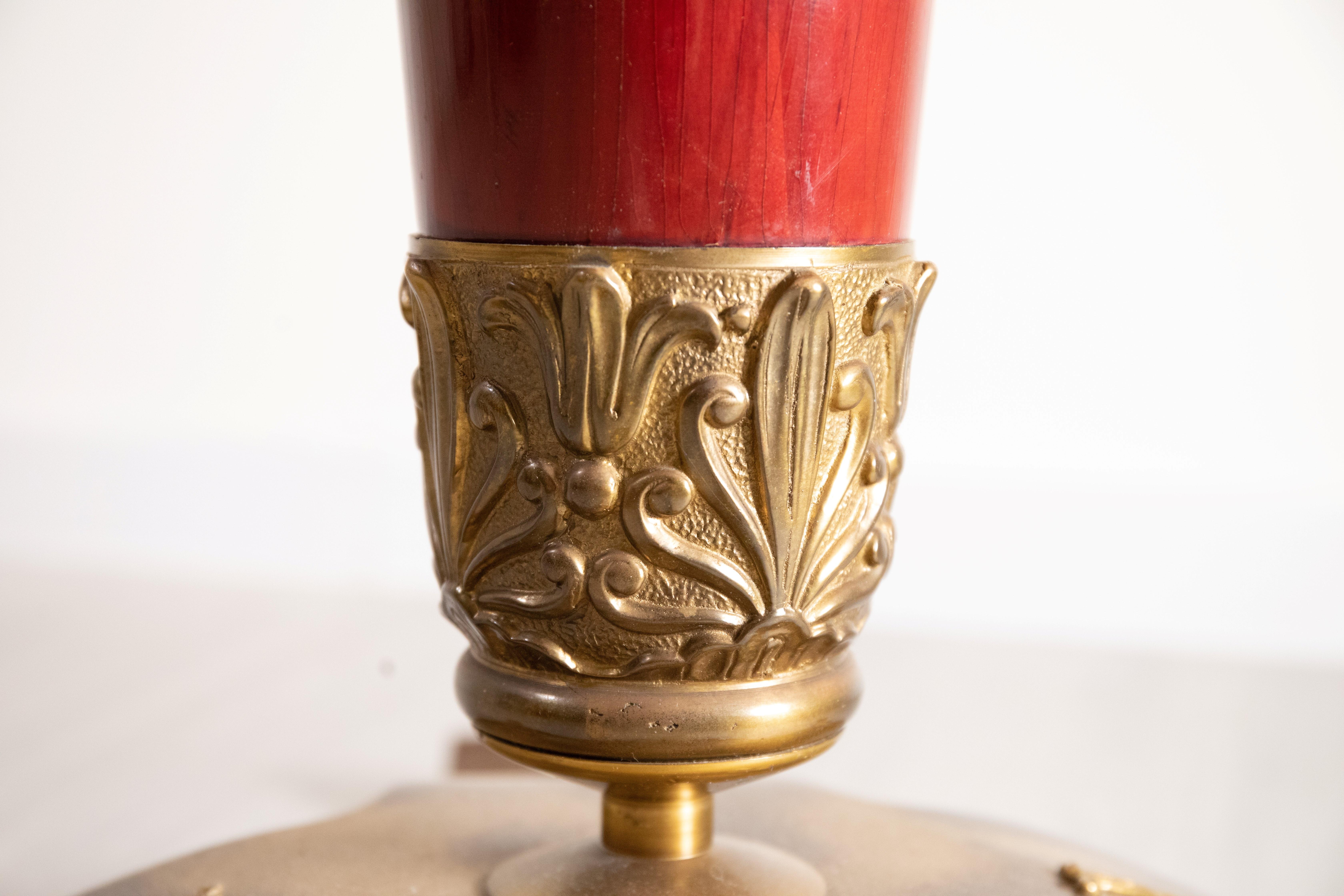 Brass Paolo Buffa - Coffee table, 1950s For Sale