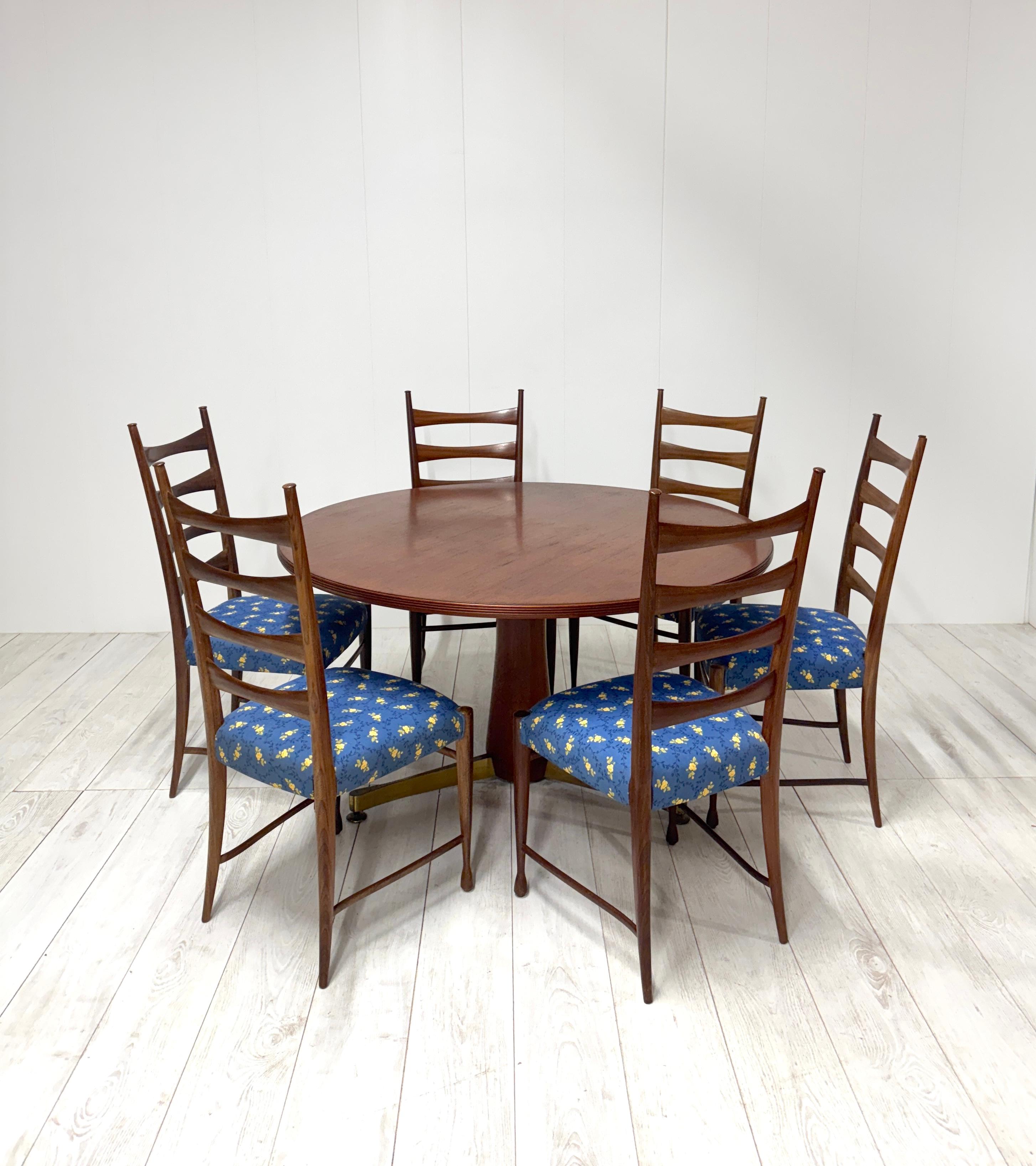 Paolo Buffa, Table à manger, Prod. Marelli et Colico, Cantù, années 1950 en vente 1