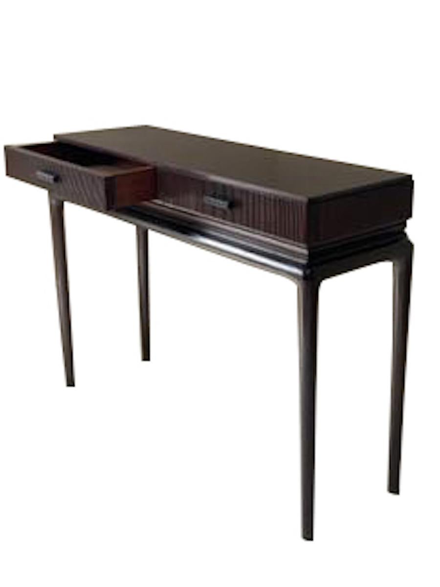 Paolo Buffa Two Drawer Console, Italy, 1940s In Good Condition In New York, NY