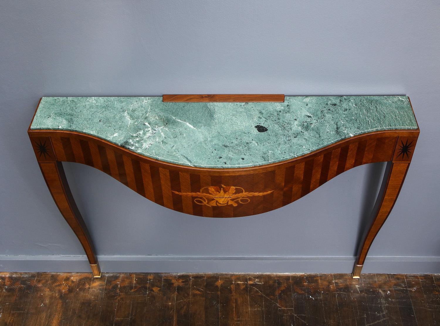 wall mounted console table