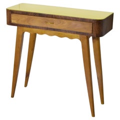 Console en noyer Paolo Buffa 1950s