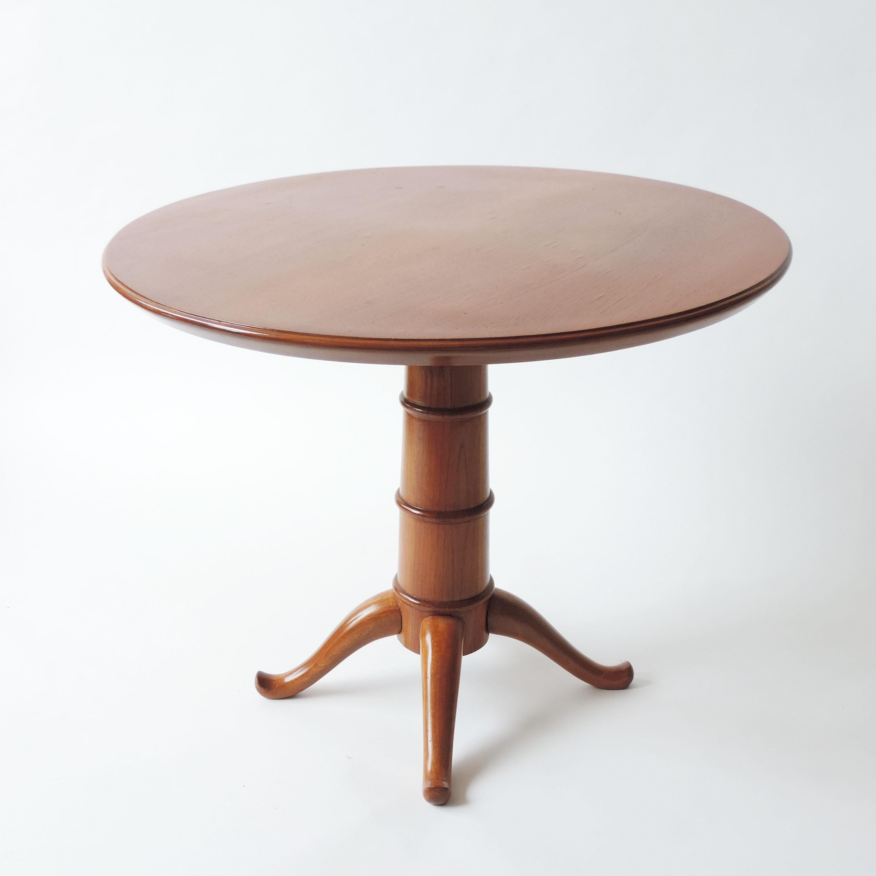 Italian Paolo Buffa Wood Coffee Table, Italy 1940s For Sale