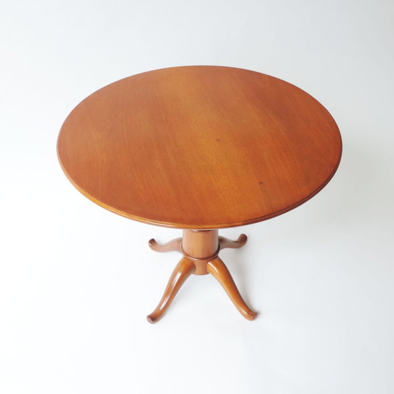 Paolo Buffa Wood Coffee Table, Italy 1940s For Sale 1