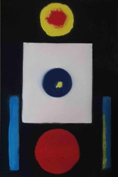Grietas en la Divinidad - Pintura de Paolo Cantù - 2021