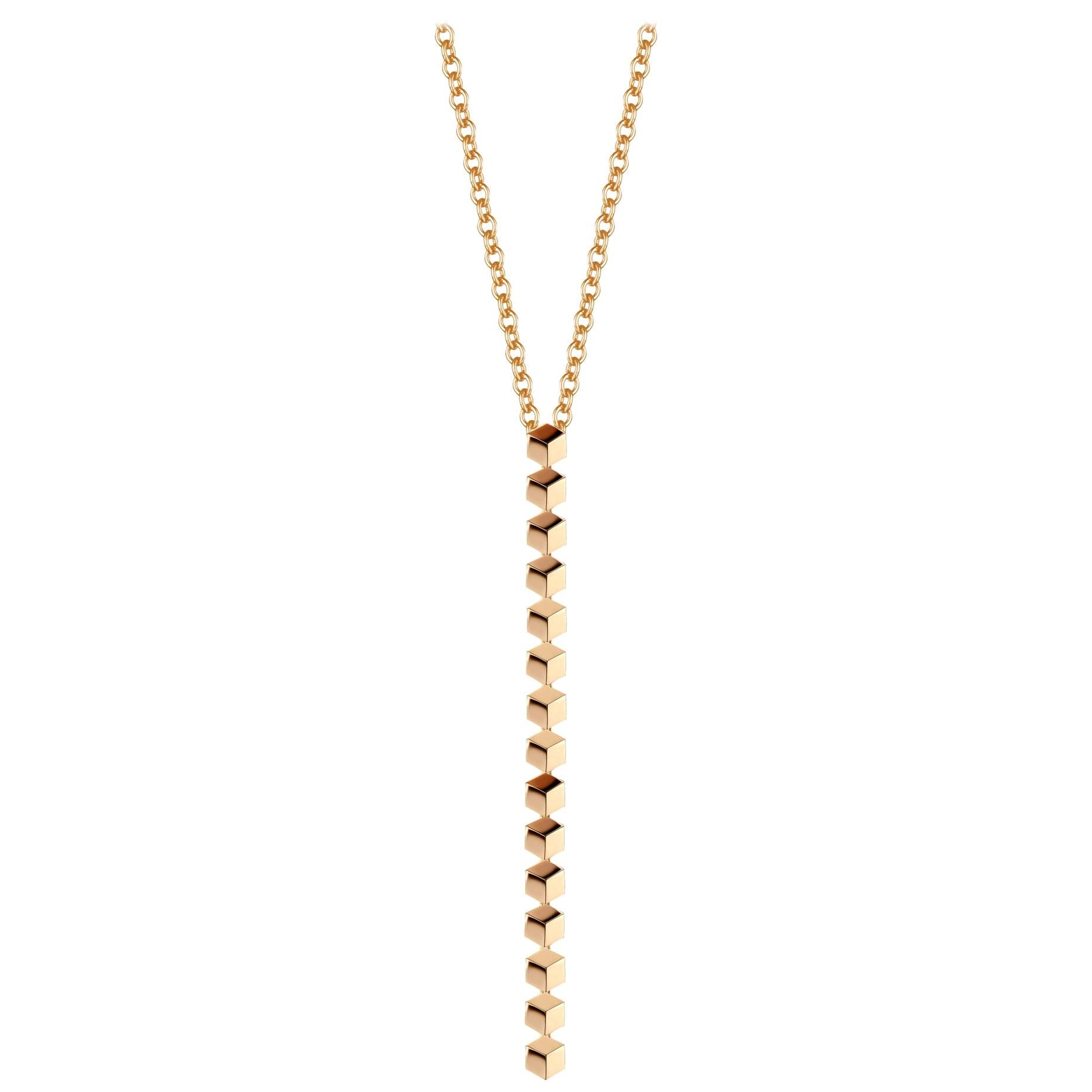 Paolo Costagli 18 Karat Rose Gold Brillante 'Sexy' Pendant Necklace