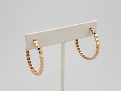 Paolo Costagli Orecchini a cerchio Brilliante in oro rosa 18 carati