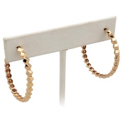 Paolo Costagli Orecchini a cerchio Brilliante in oro rosa 18 carati