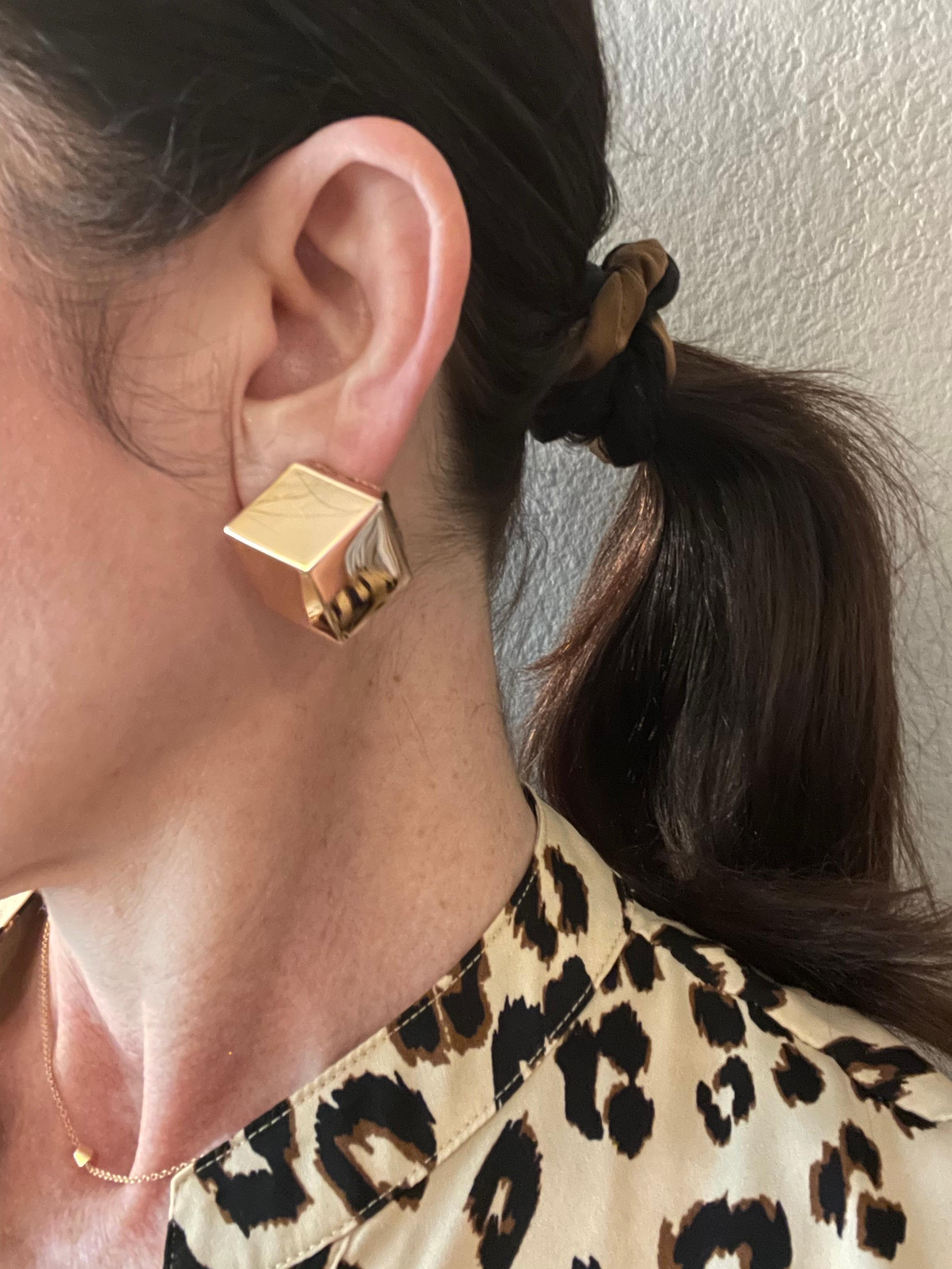 Modern Paolo Costagli Brillante Rose Gold Earrings For Sale