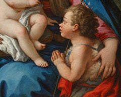 Paolo De Matteis (1662 – 1728) Sacra Famiglia con San Giovannino