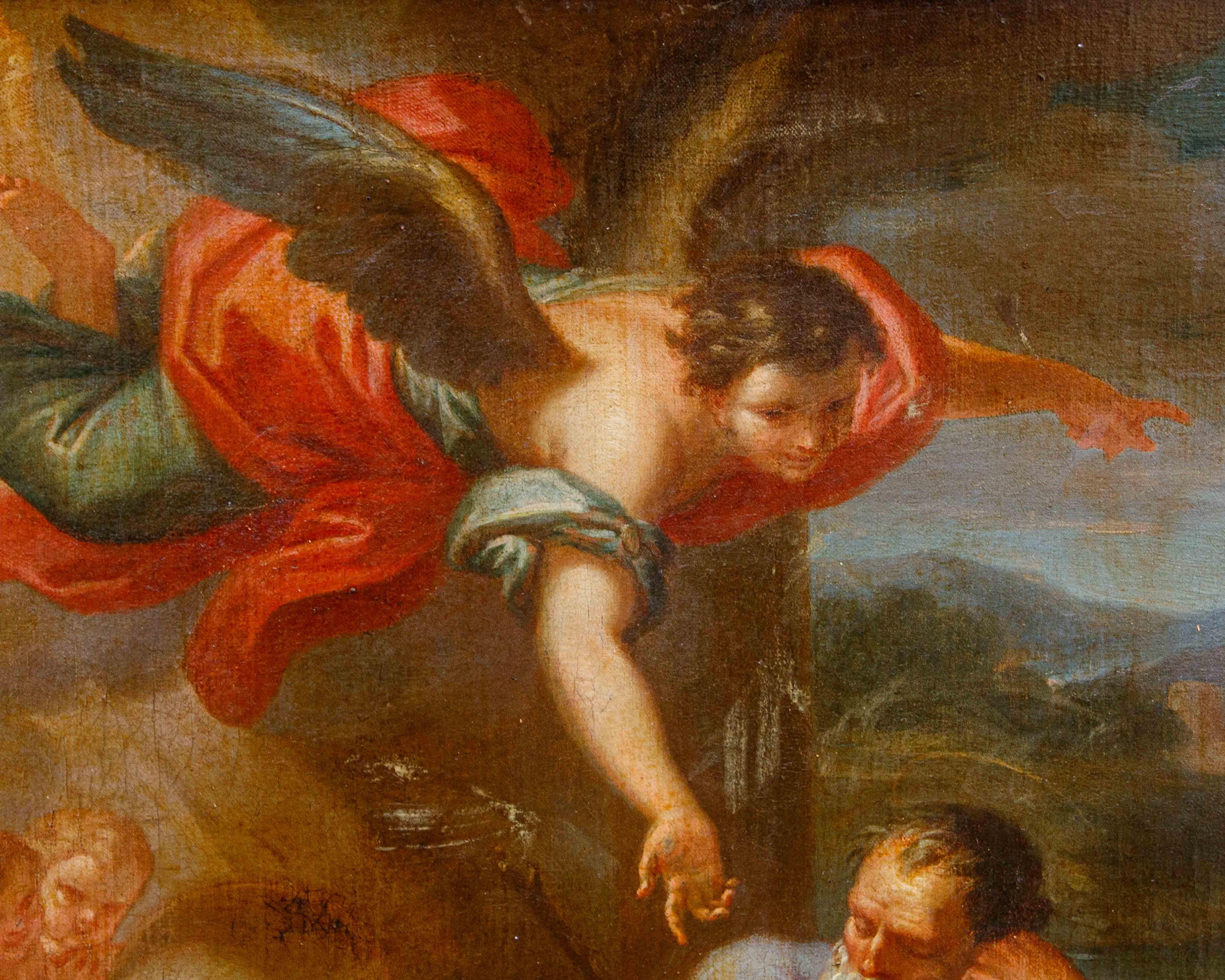 Paolo De Matteis (Piano Vetrale 1662 - Napoli 1728), attr., Sogno di Giuseppe - Painting di Paolo de Matteis