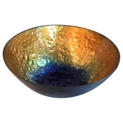 Paolo de Poli Centerpiece Copper Enameled, 1948, Italy