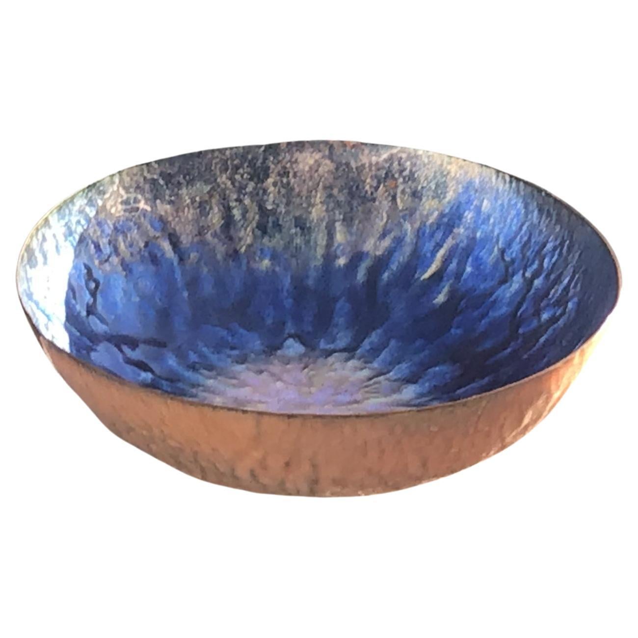 Paolo De Poli Enameled Copper Centerpiece 1950 Italy 