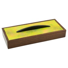 Caja de madera y esmalte Paolo De Poli, años 50